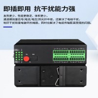 工業(yè)級(jí)卡軌式1-16路4-20mA電流模擬量光端機(jī)